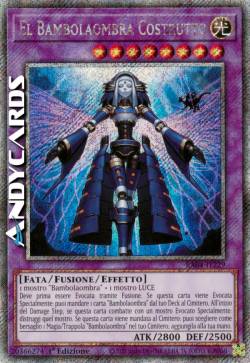 EL BAMBOLAOMBRA COSTRUTTO