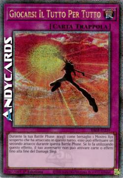 GIOCARSI IL TUTTO PER TUTTO