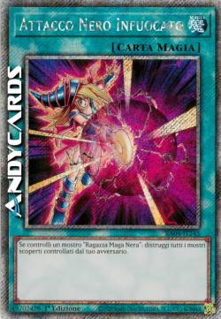 ATTACCO NERO INFUOCATO