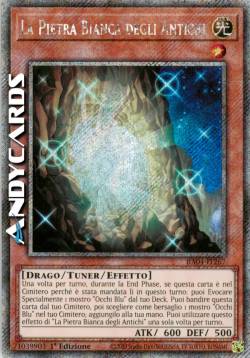 LA PIETRA BIANCA DEGLI ANTICHI