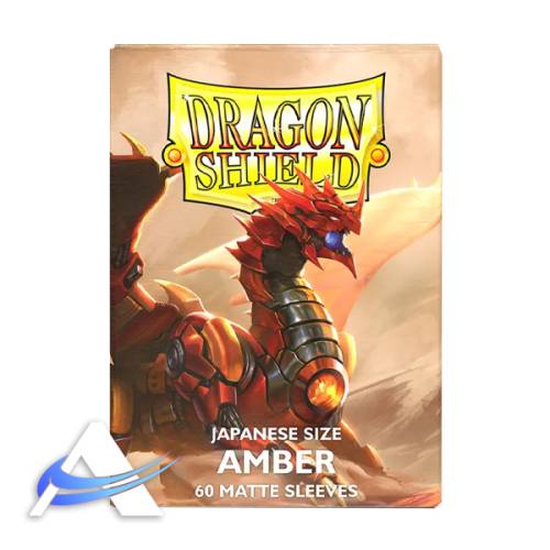 Bustine Protettive Dragon Shield Small - MATTE Amber