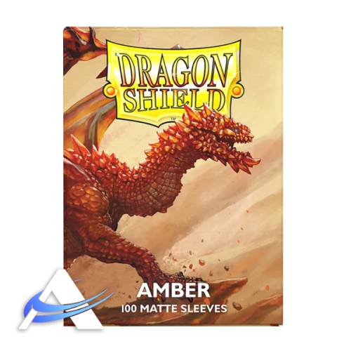 Bustine Protettive Standard Dragon Shield - MATTE Amber
