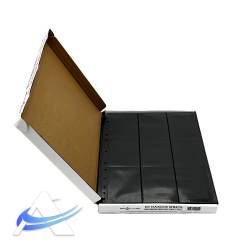 God Player 50 Pagine per Raccoglitore - Naxgos, il Dio della Protezione - 18 Tasche - Nero