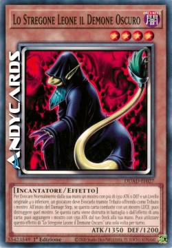 Lo Stregone Leone il Demone Oscuro