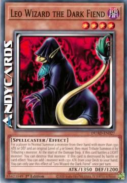 Lo Stregone Leone il Demone Oscuro