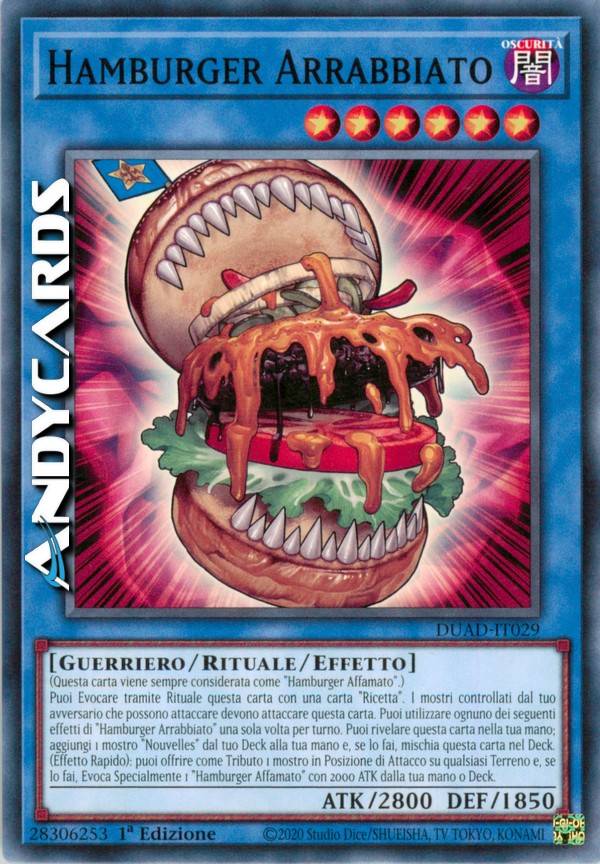hamburger yugioh card Amazon.com: Yu-Gi-Oh! - Hamburger Recipe (MRL-063) - Magic Ruler - 1st  Edition main image 0