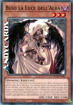 Buio la Luce dell'Alba