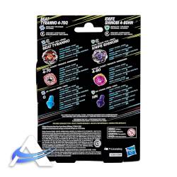 Beyblade X - Double Pack - Beat Tyranno 4-70Q + Knife Shinobi 4-80HN