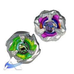 Beyblade X - Double Pack - Knife Shinobi 4-80HN + Keel Shark 3-80F