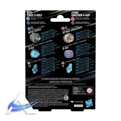 Beyblade X - Double Pack - Bite Croc 3-60LF + Sting Unicorn 4-60P