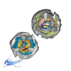 Beyblade X - Double Pack - Bite Croc 3-60LF + Sting Unicorn 4-60P