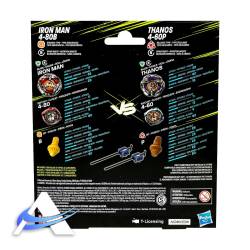 Beyblade X - MARVEL - Double Pack - Iron Man 4-80B + Thanos 4-60P