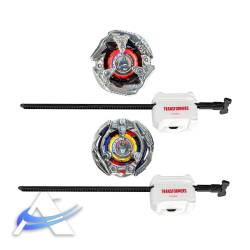 Beyblade X - TRANSFORMERS - Double Pack - Optimus Primal 3-60F + Starscream 3-80N