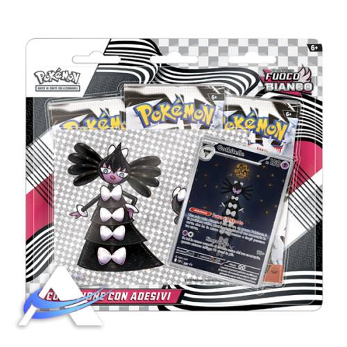 Collezione con Adesivo Fuoco Bianco - Gothitelle - IT