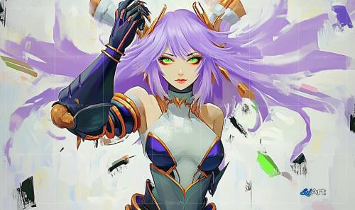 Tappetino Andy Art - Jaazien Pen la Cyborg Porporea