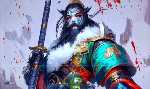 Tappetino Andy Art - Noldarir Rilis il Samurai