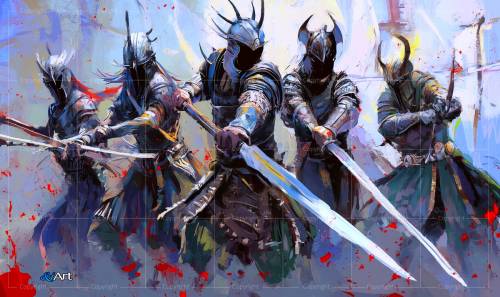 Tappetino Andy Art - Guardie Impenetrabili