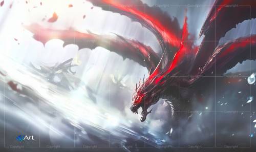 Tappetino Andy Art - Rarmoiphon il Drago Marino