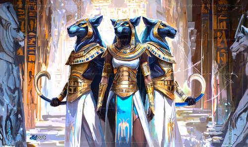 Tappetino Andy Art - I Guardiani del Faraone