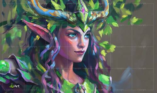 Tappetino Andy Art - Mathisha Garather la speranza verde