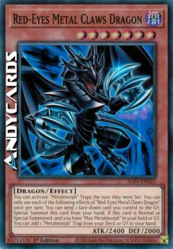 Red-Eyes Metal Claws Dragon