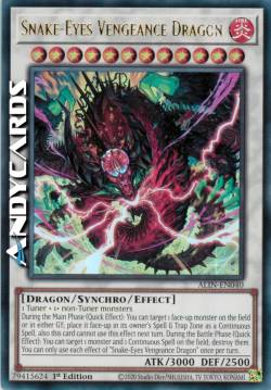 Drago Vendetta Occhi di Serpente