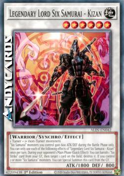 Kizan - Sei Samurai Signore Leggendario