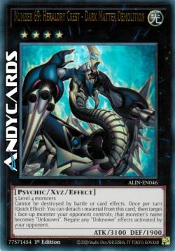 Numero 69: Cimiero dell'Araldo - Demolizione Materia Oscura