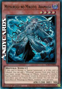 Mitsurugi no Mikoto, Aramasa