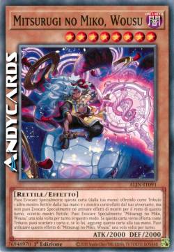 Mitsurugi no Miko, Wousu