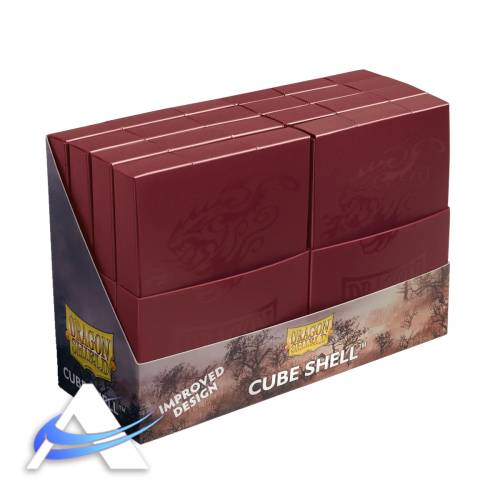 Cube Shell Dragon Shield - Blood Red