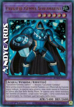 CAVALIERE-GEMMA ACQUAMARINA