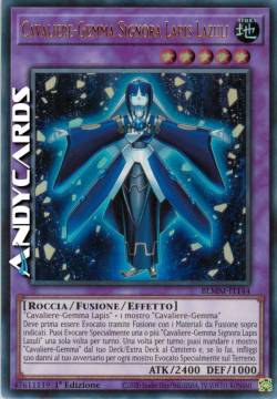 CAVALIERE-GEMMA SIGNORA LAPIS LAZULI