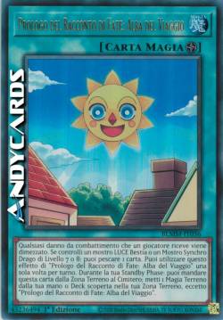 Prologo del Racconto di Fate: Alba del Viaggio