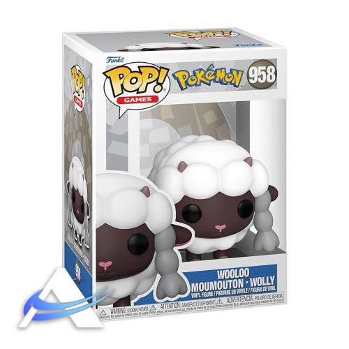 Funko POP! Games - Wooloo Pokémon  (9 cm) - 958