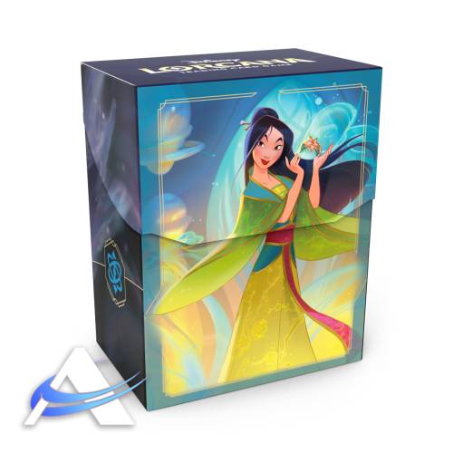 Deck Box Disney Lorcana - Mulan, Diplomatica Rispettosa