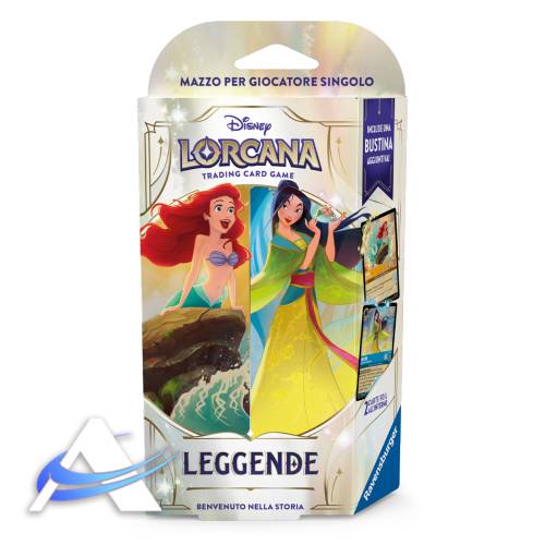 Starter Deck Disney Lorcana Leggende - Ambra & Zaffiro - IT