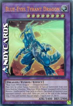 Drago Tiranno Occhi Blu