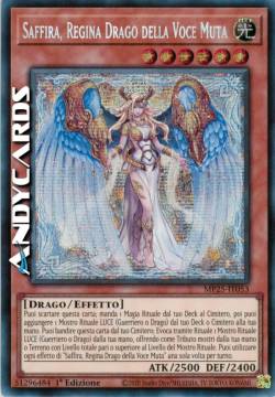 Saffira, Regina Drago della Voce Muta