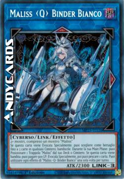 Maliss <Q> Binder Bianco