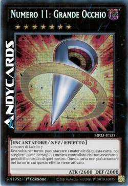 NUMERO 11: GRANDE OCCHIO