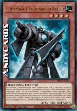 Comandante-Ingranaggio Antico