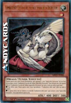 COMBATTENTE CUCCIOLO DEL SOLDATO SPADA DELLA DISTRUZIONE