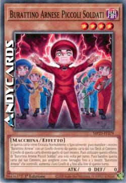 Burattino Arnese Piccoli Soldati