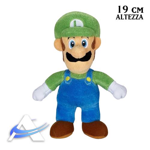Peluche Nintendo Jakks - Luigi (19 cm)