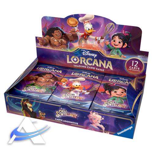 Box di Bustine Disney Lorcana Cieli Scintillanti - IT