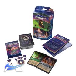 Starter Deck Disney Lorcana Cieli Scintillanti - Smeraldo & Acciaio - IT