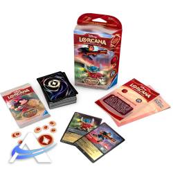 Starter Deck Disney Lorcana Il Regno di Jafar - Rubino & Acciaio - IT