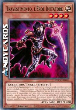 Travestimento, l'Eroe Imitatore