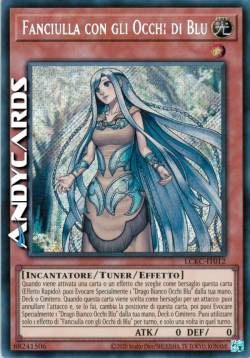 FANCIULLA CON GLI OCCHI DI BLU